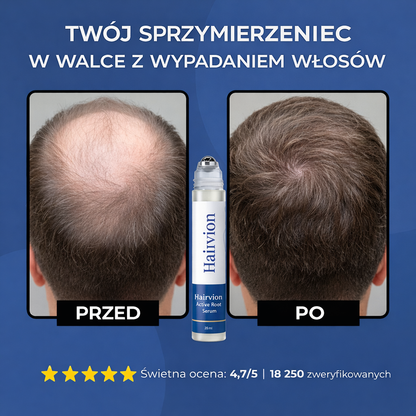 Hairvion Regrowth Formula Kuracja na Wzmocnienie Włosów