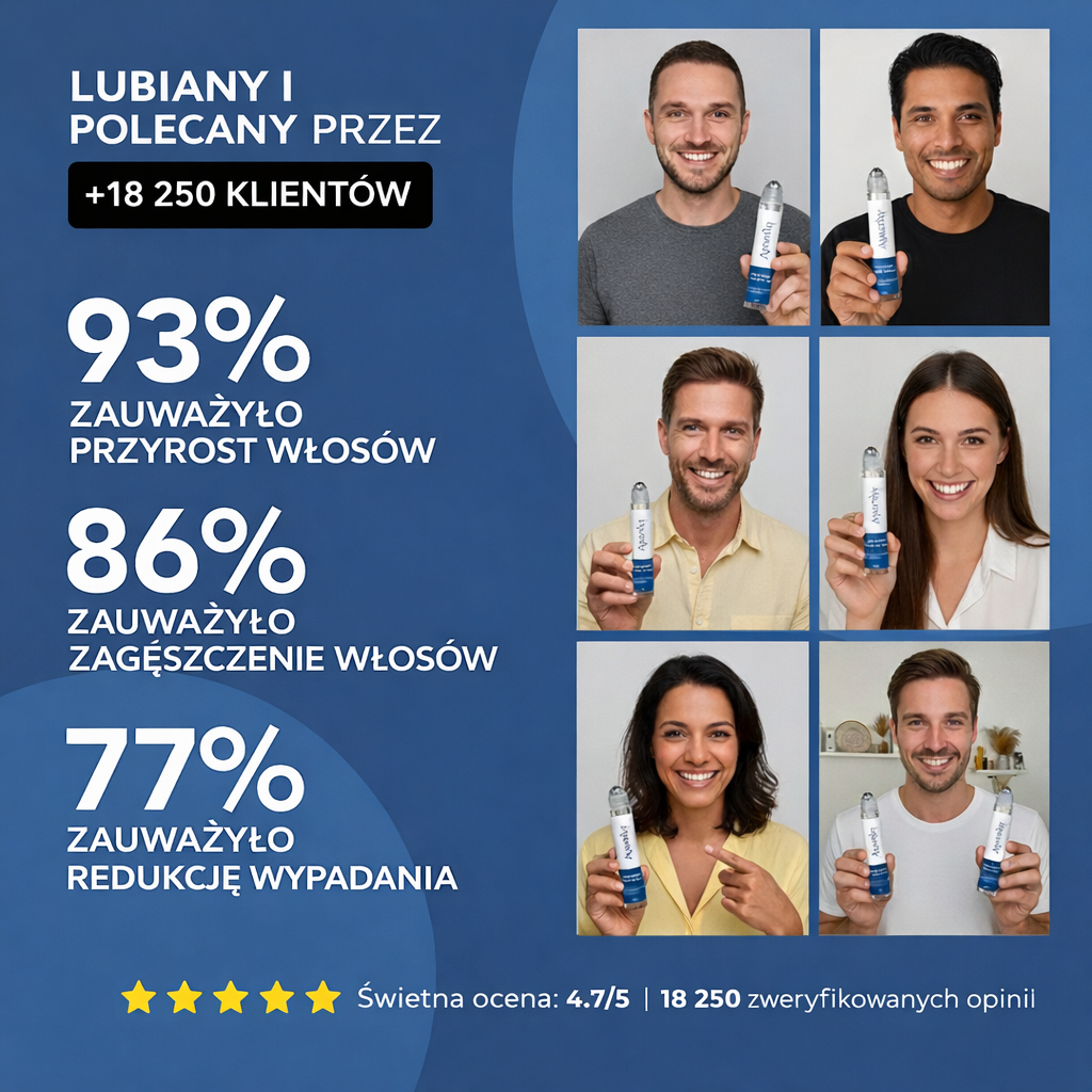 Hairvion Regrowth Formula Kuracja na Wzmocnienie Włosów